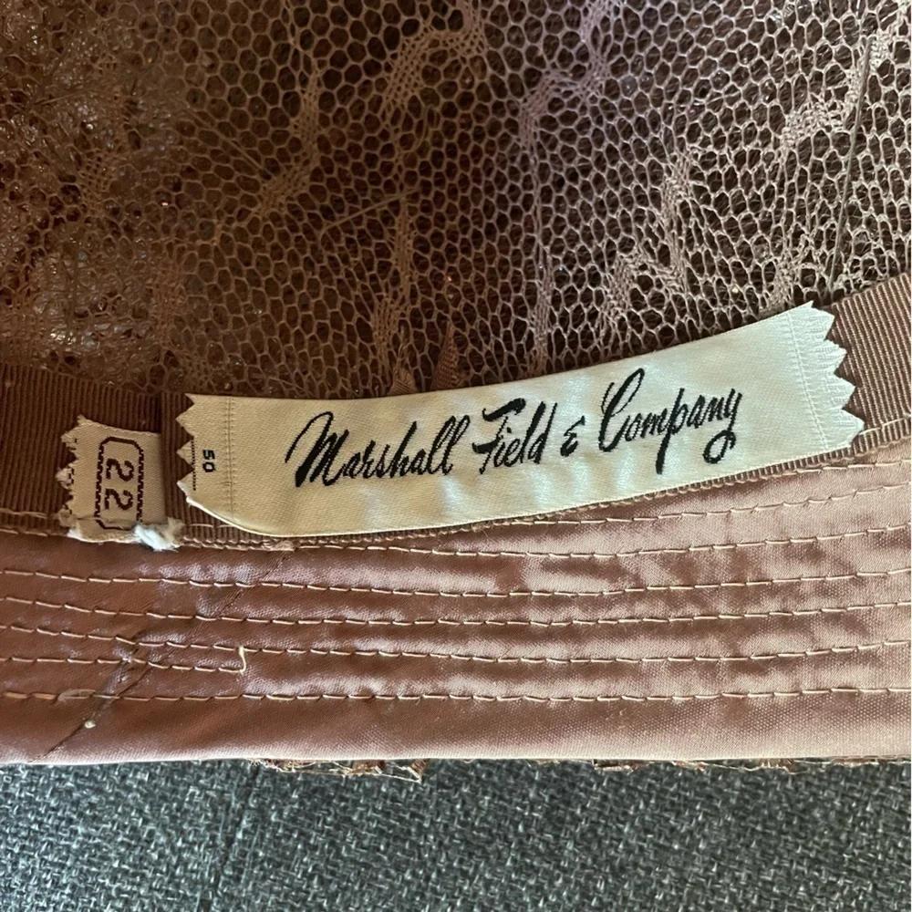 Vintage 1960s Marshall Fields hat - Picture 8 of 10